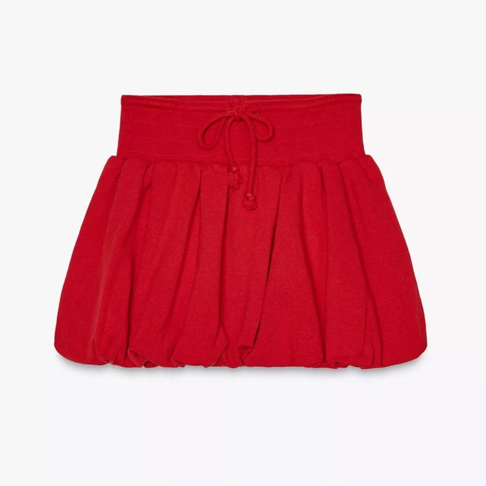 Elegant Red Women's Skirt